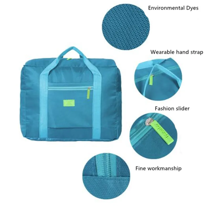 

Portable Multi-function Bag Folding Travel Bags Nylon Waterproof Bag Large Capacity Hand Luggage Business Trip Traveling Bags