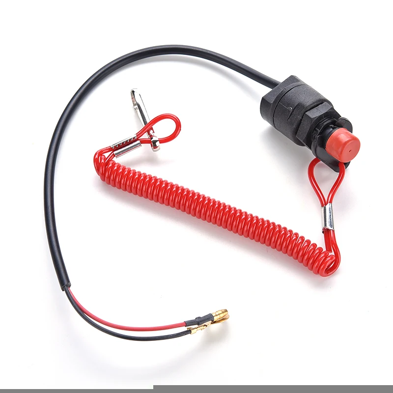 

Новый подвесной двигатель мотор скутер вездеход остановка переключатель безопасности трос шнур ремешок