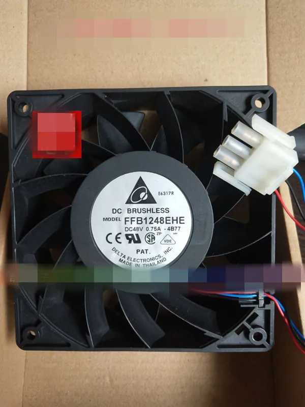 

Original Delta ffb1248ehe-4b77 12cm 12038 48V 0.75a frequency converter / cabinet fan