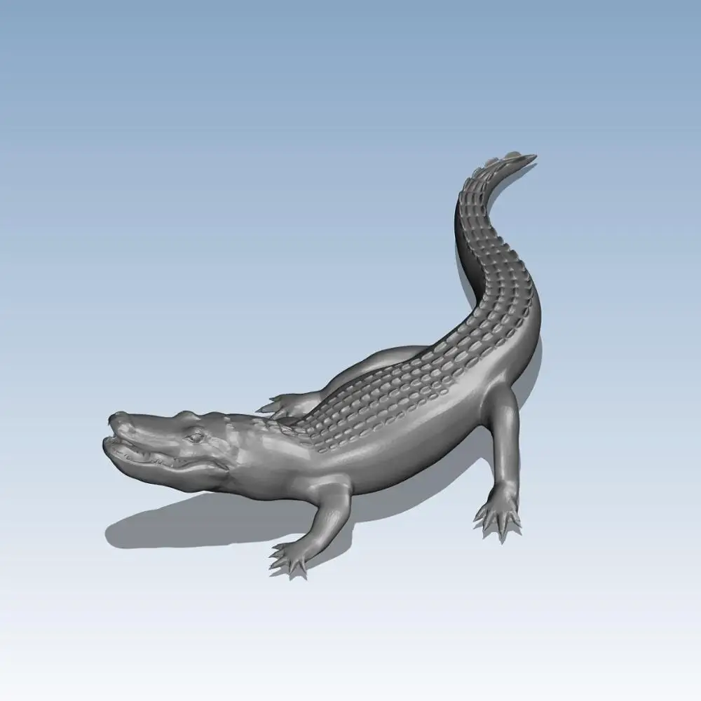 

crocodile Custom order highqualityhighprecision digital models 3D printing service Classic objects ST2206
