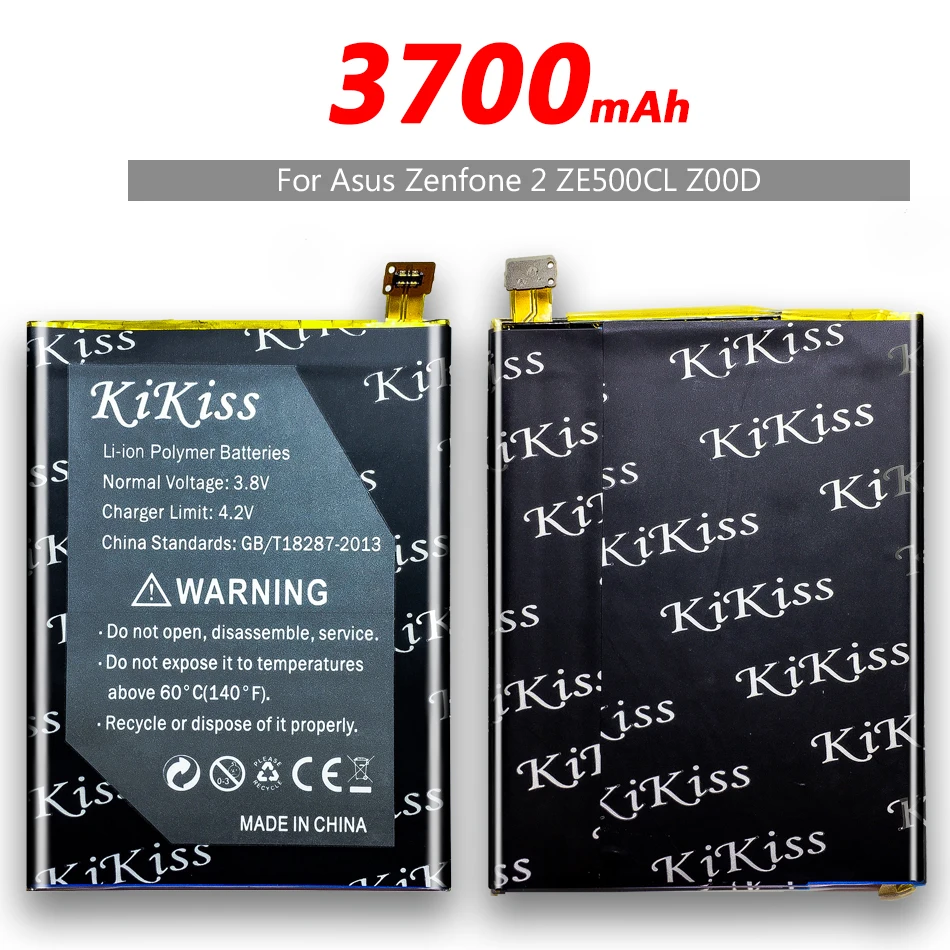 Бесплатный инструмент 3700 мАч Мобильный телефон батареи C11P1423 для Asus Zenfone 2 ZE500CL Z00D