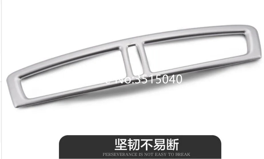 

Brand New 1 PC Matte Silver ABS Chrome Air Conditioning Outlet Vent Cover Trim For Ford Kuga 2017 Car Styling Auto Accessories