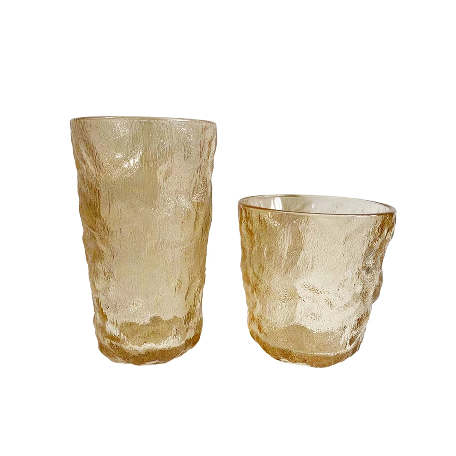 

2pcs Creative Wine Glass Cocktail Whiskey Beer Mug Juice Coffee Cup 350ml 300ml Transparent Colorful Water Cup Bar Accessories