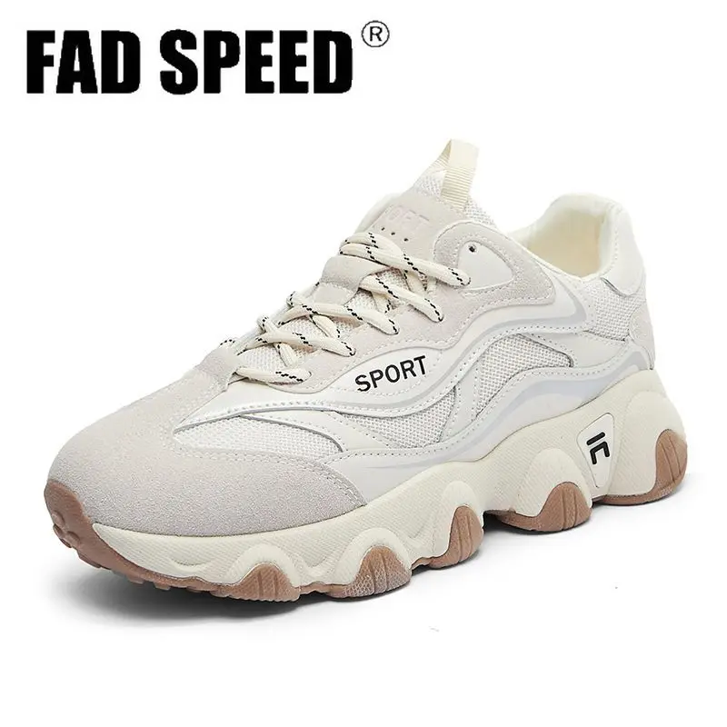 

Женская обувь, модные кроссовки, новинка, женские массивные кроссовки, уличная прогулочная обувь, женские кроссовки, обувь на платформе, уве...