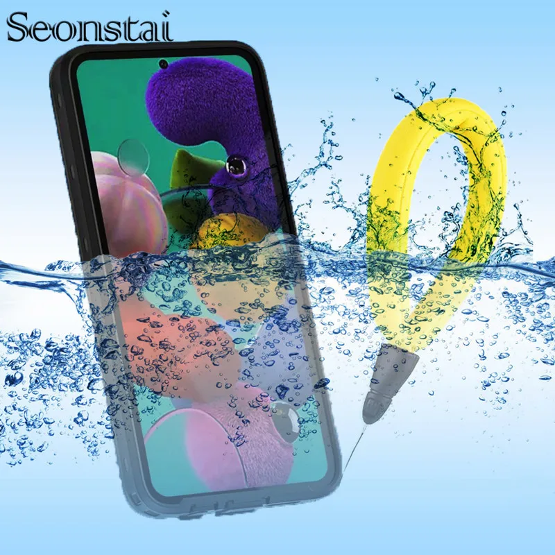 Водонепроницаемый чехол для Samsung Galaxy A51 Note 20 S10 S9 S8 Plus 9 8 S20 Note20 ударопрочный занятий