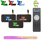 Приставка Смарт-ТВ X3 CUBE X3 PLUS, 4K, 4 + 32 ГБ, Amlogic S905X3, Bluetooth