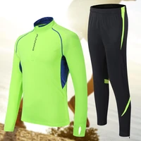 training suits men stripe printed sweatshirt sports set gym quick dry running jackets sportswear bodybuilding tracksuit