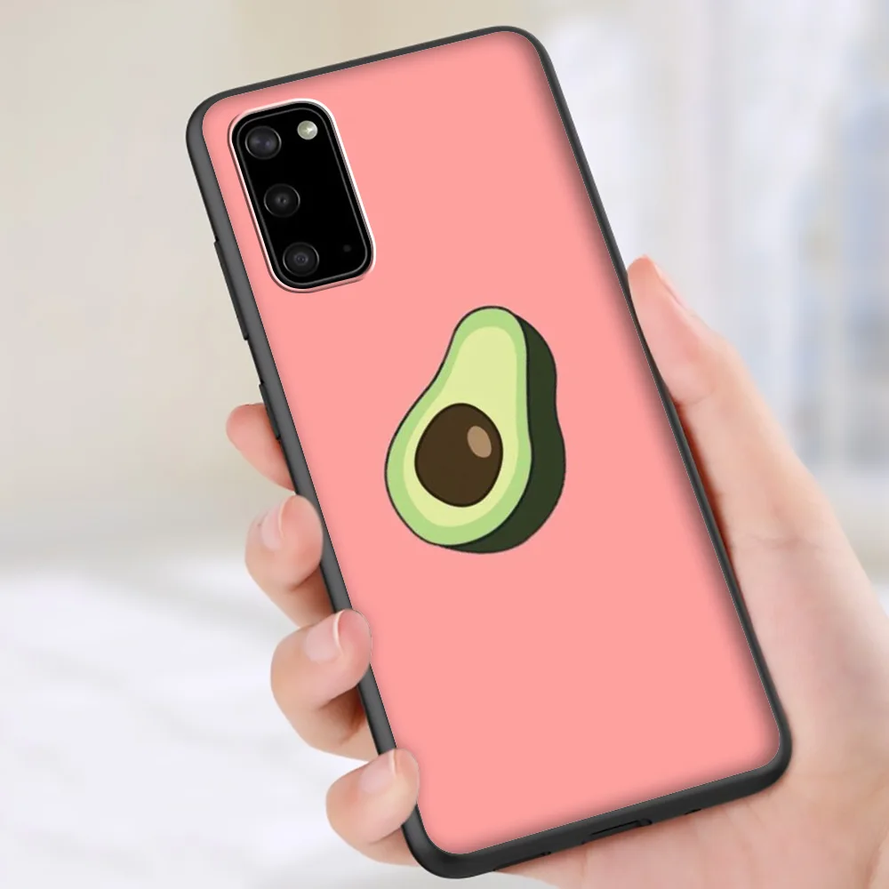 Lavaza Cute Avocado Food Case for Samsung A01 A11 A21 A41 A2 Core A20e A70s J4 J7 Duo J6 J8 Plus Prime | Мобильные телефоны и