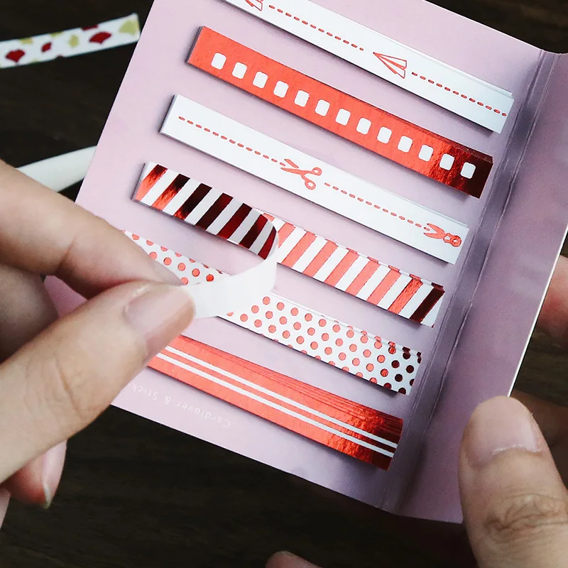60 шт./компл. Kawaii Washi стикеры милые тонкие Липкие заметки блокнот для записей