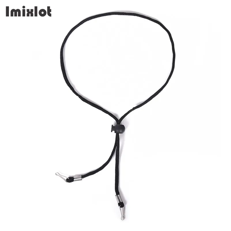 

New Black Nylon Sunglasses Chain Sport Glasses Cord Eyeglasses Eyewear Rope Adjustable Neck Strap String Rope Band Accessory