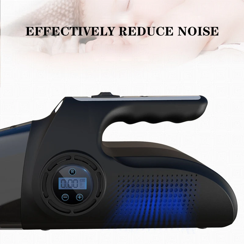 Comprar Aspiradora De Coche Inalámbrico 4 En 1, Bomba De Inflado Con Pantalla Digital, Portátil, 120W, Uso Doméstico O En Coche, Compresor De Aire Inflable Automático