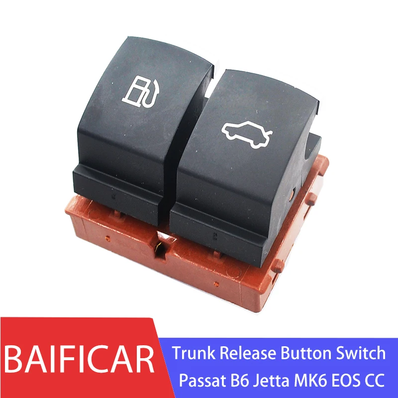 Новый хромированный переключатель Baificar 35D959903 для топливного бака двери