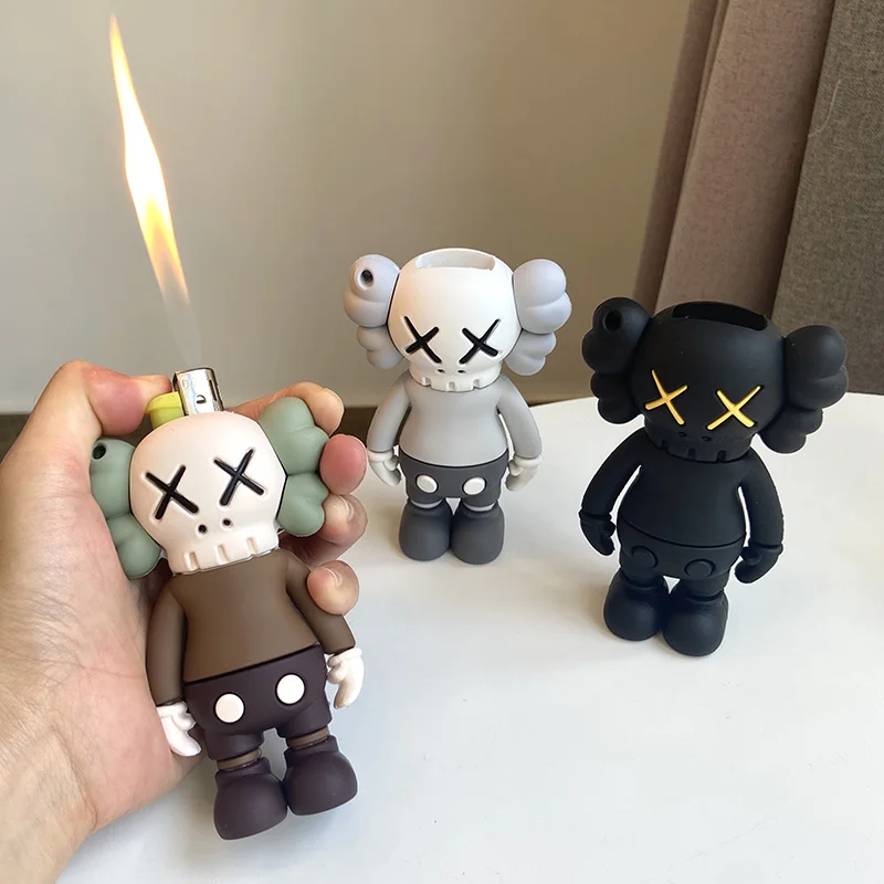 

Fun and Cute Cartoon PVC Material Plastic Lighter Protective Cover Nostalgic Toy Punk Cigarette Accessories (no Lighter)