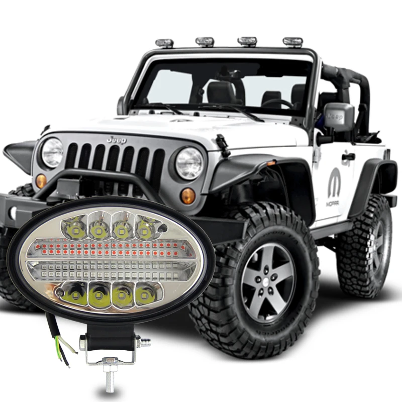 

Светодиодсветодиодный панель рабочего освещения 54 Вт для внедорожников, желтая, Белая светодиодная фара Sopt для грузовиков, внедорожников, лодок, квадроциклов, джипов, тракторов, авто, грузовиков, прицепов