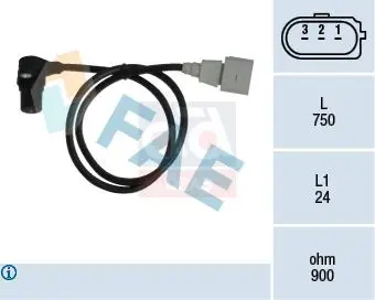 

FAE-79059 CRANK DEVR SENSOR 01-06 PASSAT 2.5tdi * AKN-BDG-BAU-BDH *