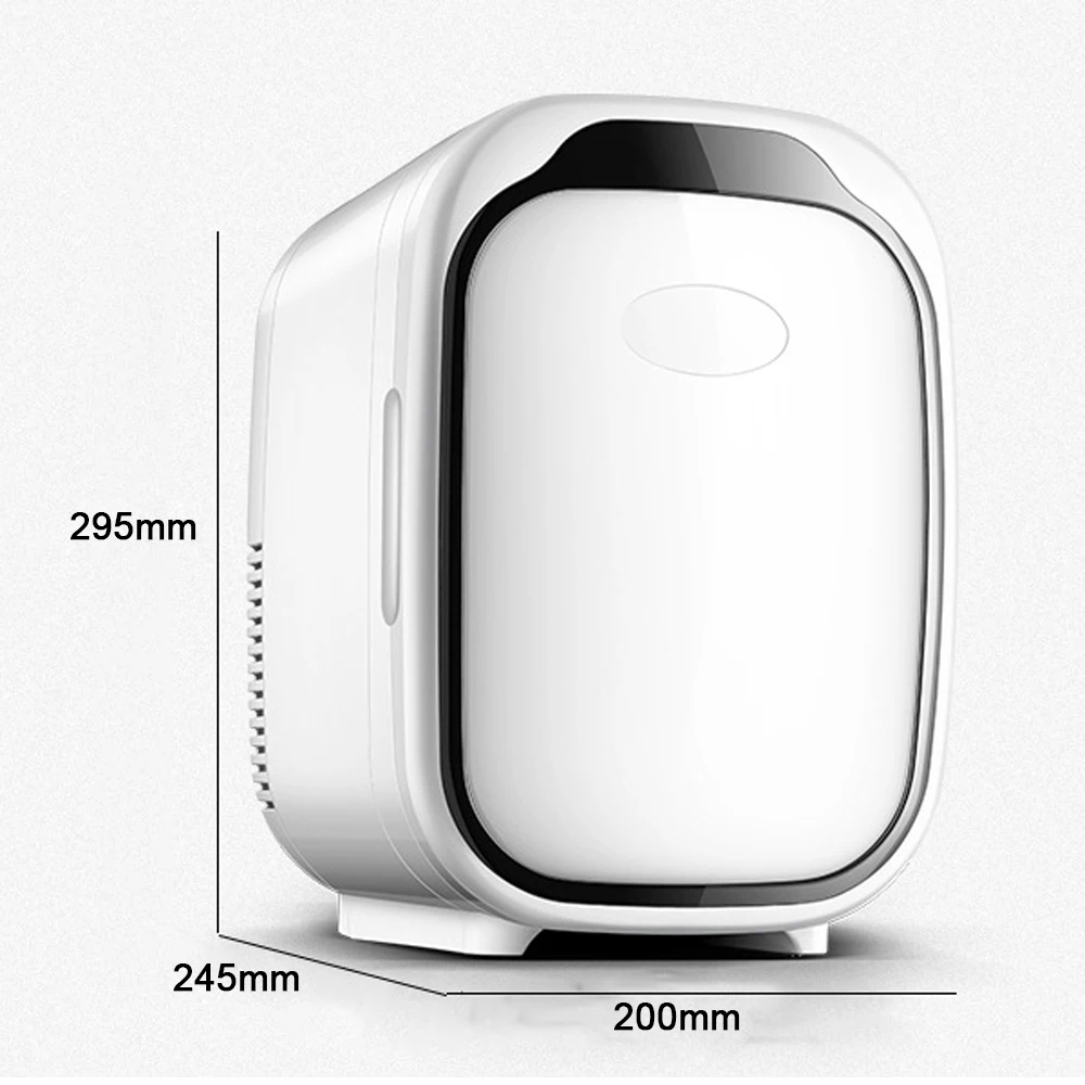 

Car Mini Fridge 6L Small Skincare Fridge Cosmetic Portable Auto Food Drinkes Quick Refrigeration Refrigerator Skincare Freezer