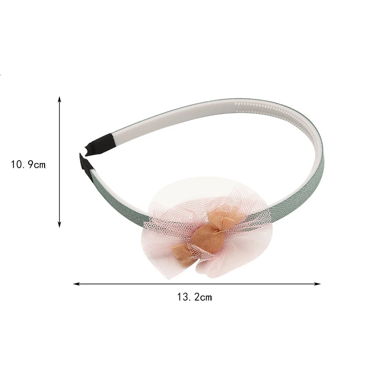 

1 Pcs Children Cute Colors Lace Bow Flower Hair Hoop Hairbands Girls Lovely Bow Ears Headbands Kids Hair Accessories Hair Bands