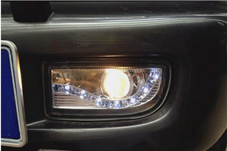 Дневные ходовые огни для Прадо land cruiser 4500 4700 LC100 1998-2007 светодиодные drl