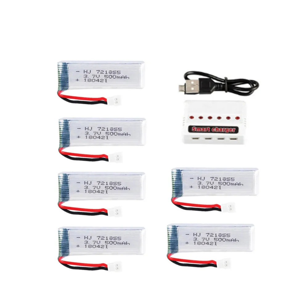 3 7 v 500mAh литий полимерный Батарея для Eachine E50S E50 T37 H37 H07 Wltoys V930 V977 V988 запасная деталь