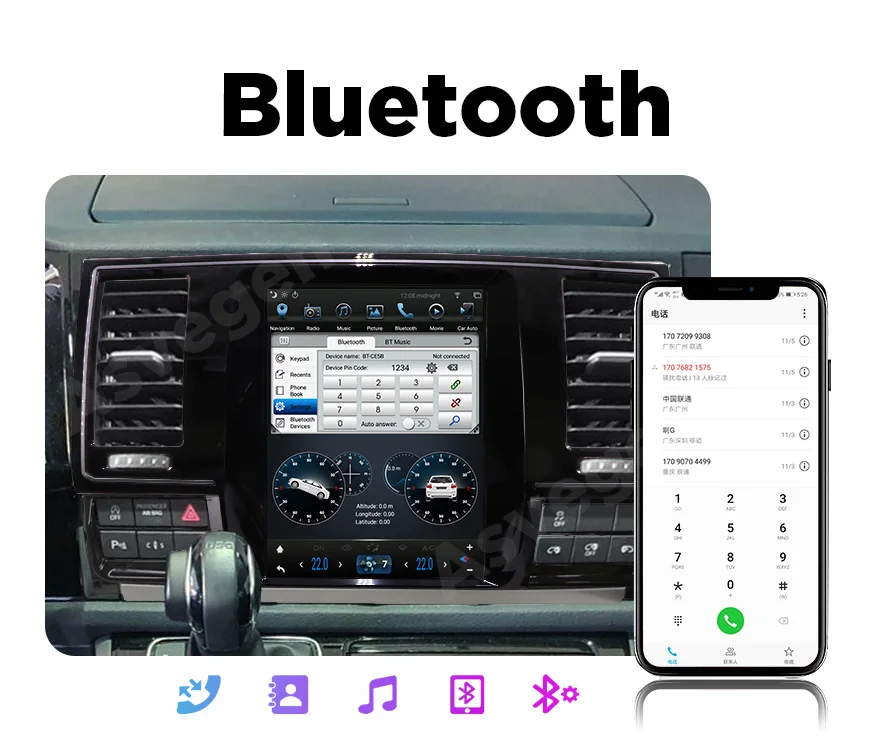 Android 8,1 автомобильный мультимедийный плеер для Volkswagen T6 Ram 4G+ 64G 9,7 дюймов автомобильный стерео gps навигатор видео плеер