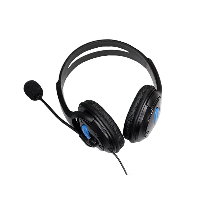 

OSTENT Wired Headset Headphone Earphone Microphone for Sony PS4/Slim/Pro Game