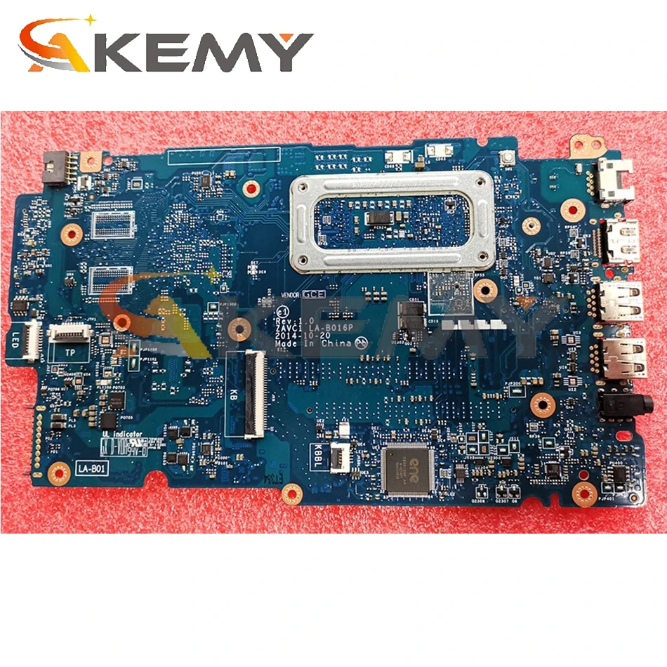 Для Dell Inspiron 14 5443 5448 15 5543 5548 материнская плата портативного компьютера с i5-5200U CN-0V25MC