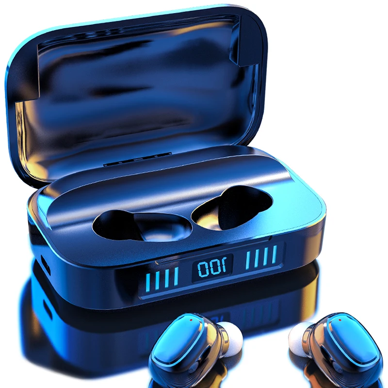 Bluetooth 5 0 наушники TWS сенсорная гарнитура с отпечатком пальца Hi Fi стереонаушники