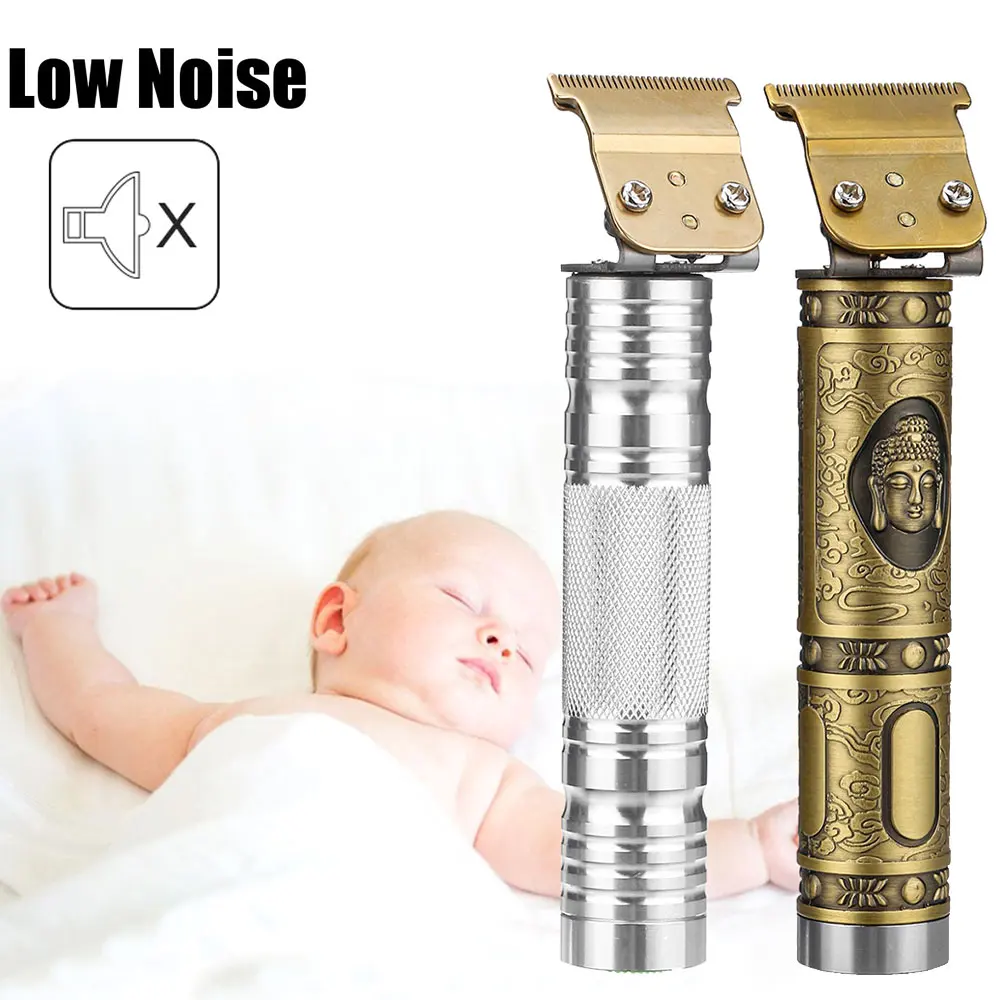 Беспроводной триммер Kemei для бороды Электрический скелет тяжелая машинка