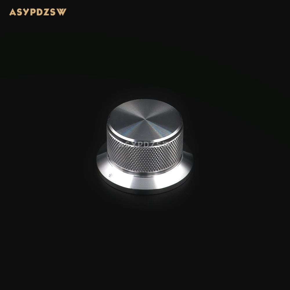 

1 шт. Серебряный накатанный 44*34*25 алюминиевый усилитель мощности, регулятор громкости, ручка потенциометра