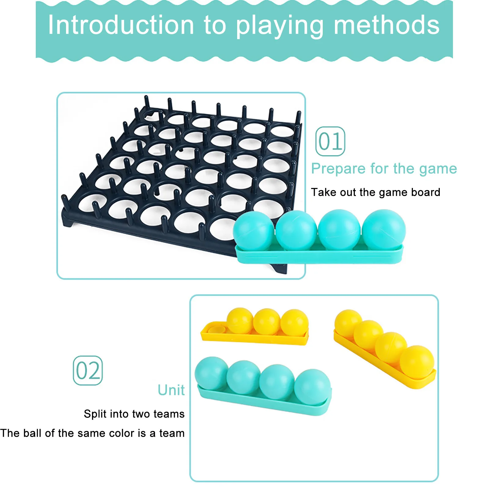 

Bounce Off Game Activate Ball Game for Kid Family And Party Desktop Bouncing Toy Funny Jumping Ball Table Games Bounce