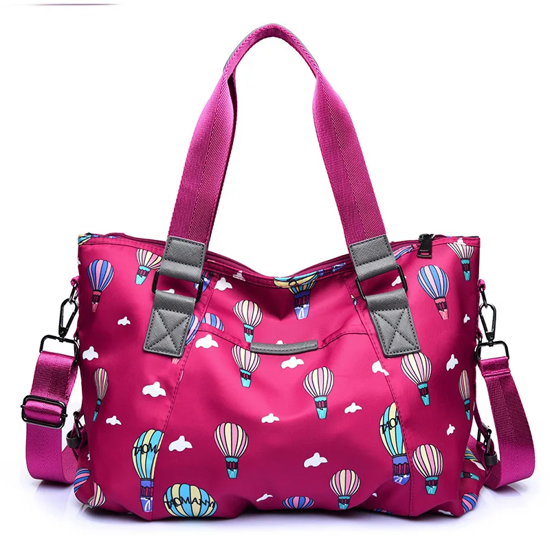 

2021 Air Balloon Nylon Women Handbag Waterproof Shoulder Bag Fashion Traveling Mochilas Para Jovenes High Quality Large Capacity