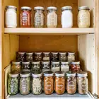 8 листов, 144 шт., кухонные наклейки для этикеток