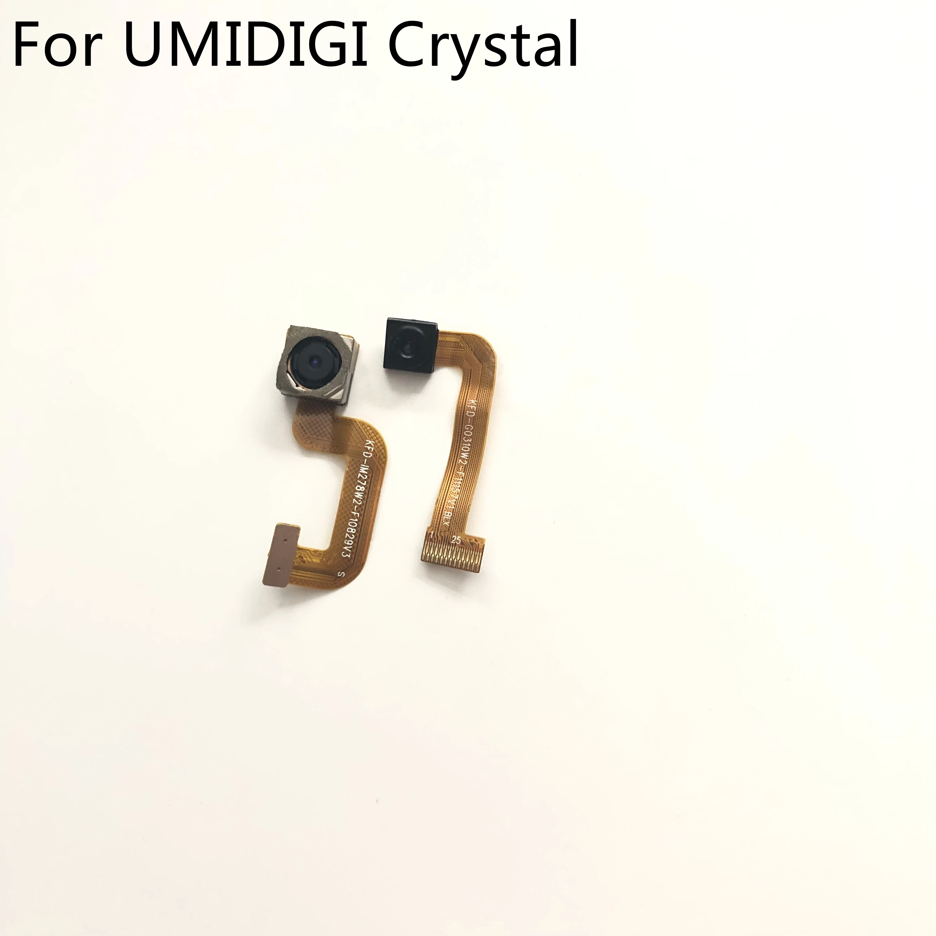 Б/у задняя камера модуль 13 0 + 5 МП для смартфона UMIDIGI Crystal MTK6737T дюйма 2.5D