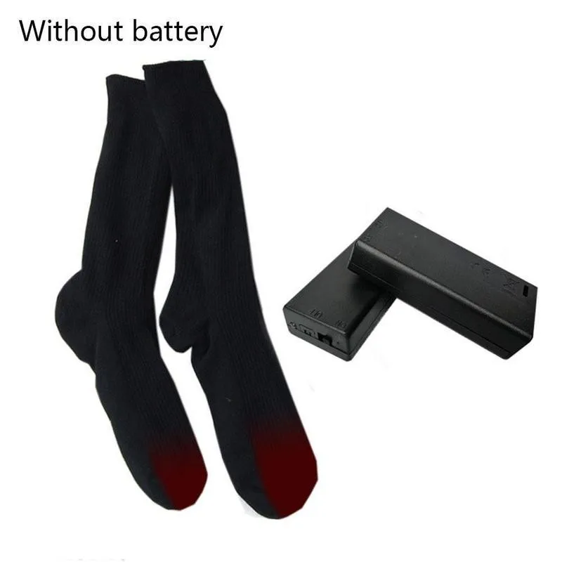 

Winter Men Women Electric Heating Socks Thermal Heated Battery Toes And Socks Equipment Box Socks Foot Warmer Outdoor Back G8X7