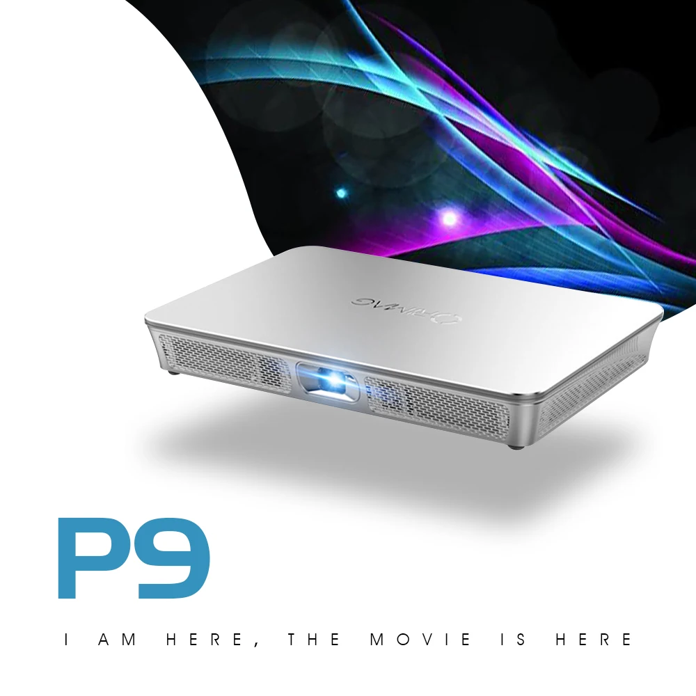 REAL TV P9 Mini DLP проектор HD Android легко носить с собой 1080P видео домашний кинотеатр