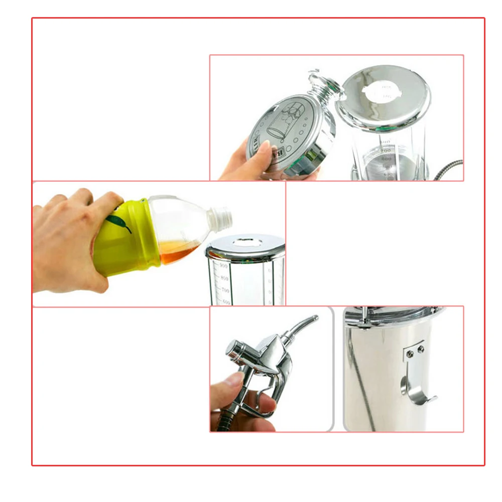 YAJIAO диспенсер для пива с двумя портами воды жидких напитков дозатор вина машина