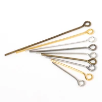 200pcslot 18 20mm metal eye pins needles eye pins for diy necklace bracelet earrings jewelry making components wholesale