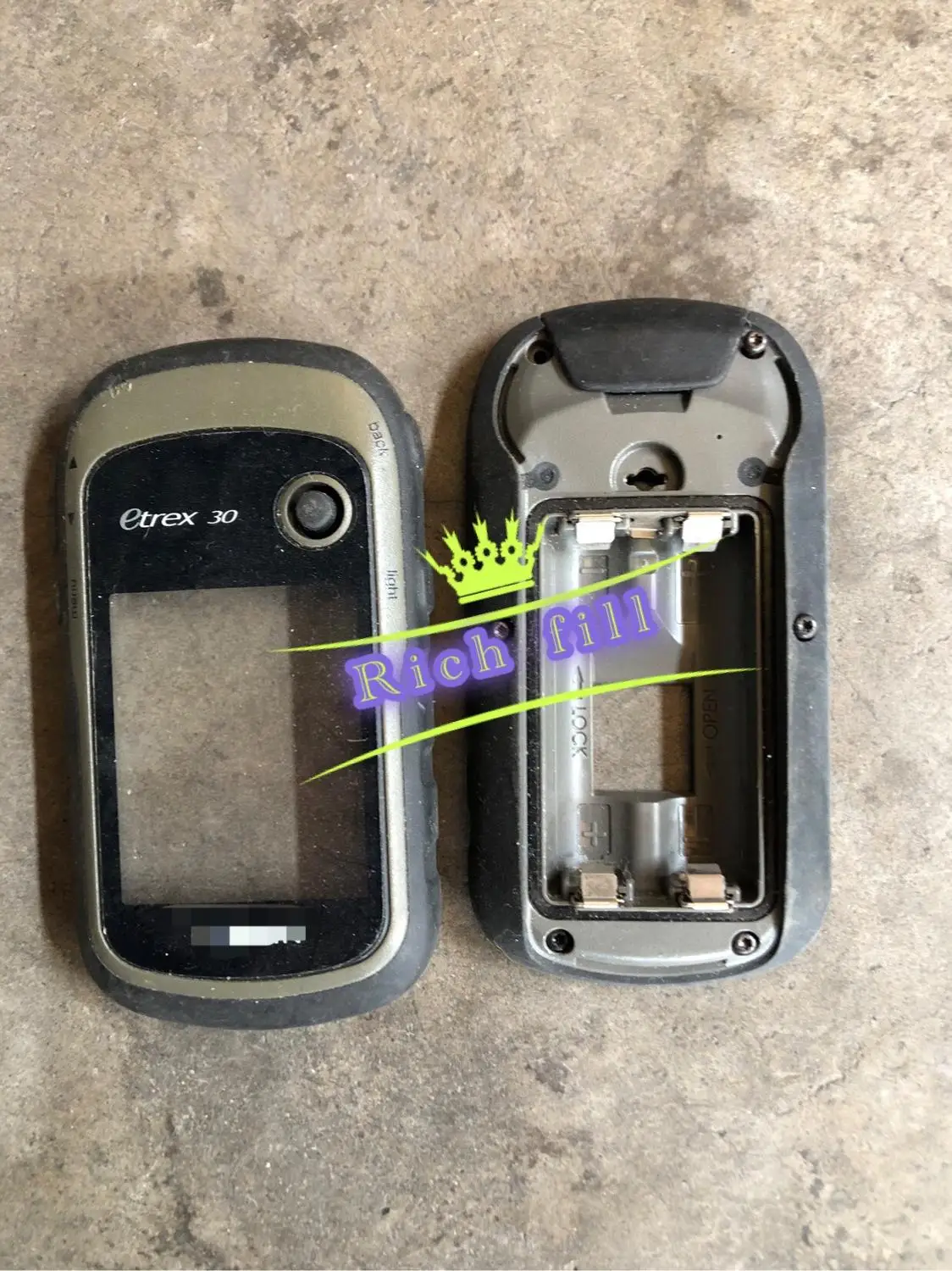 Oringinal используется 90% новый корпус чехол для Garmin etrex 30 GPS Бесплатная доставка |