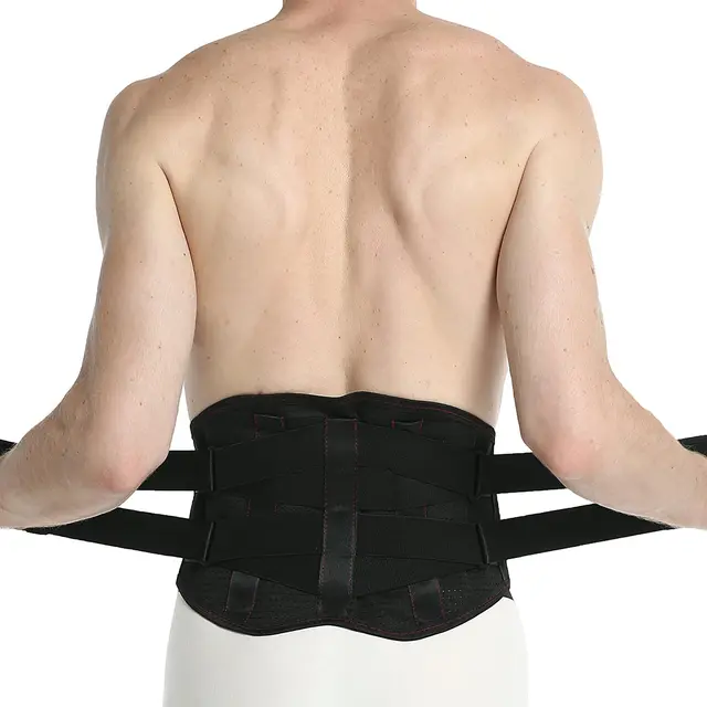 Orthopedic Corset Back Waist Support Belt Men Back Brace Belt