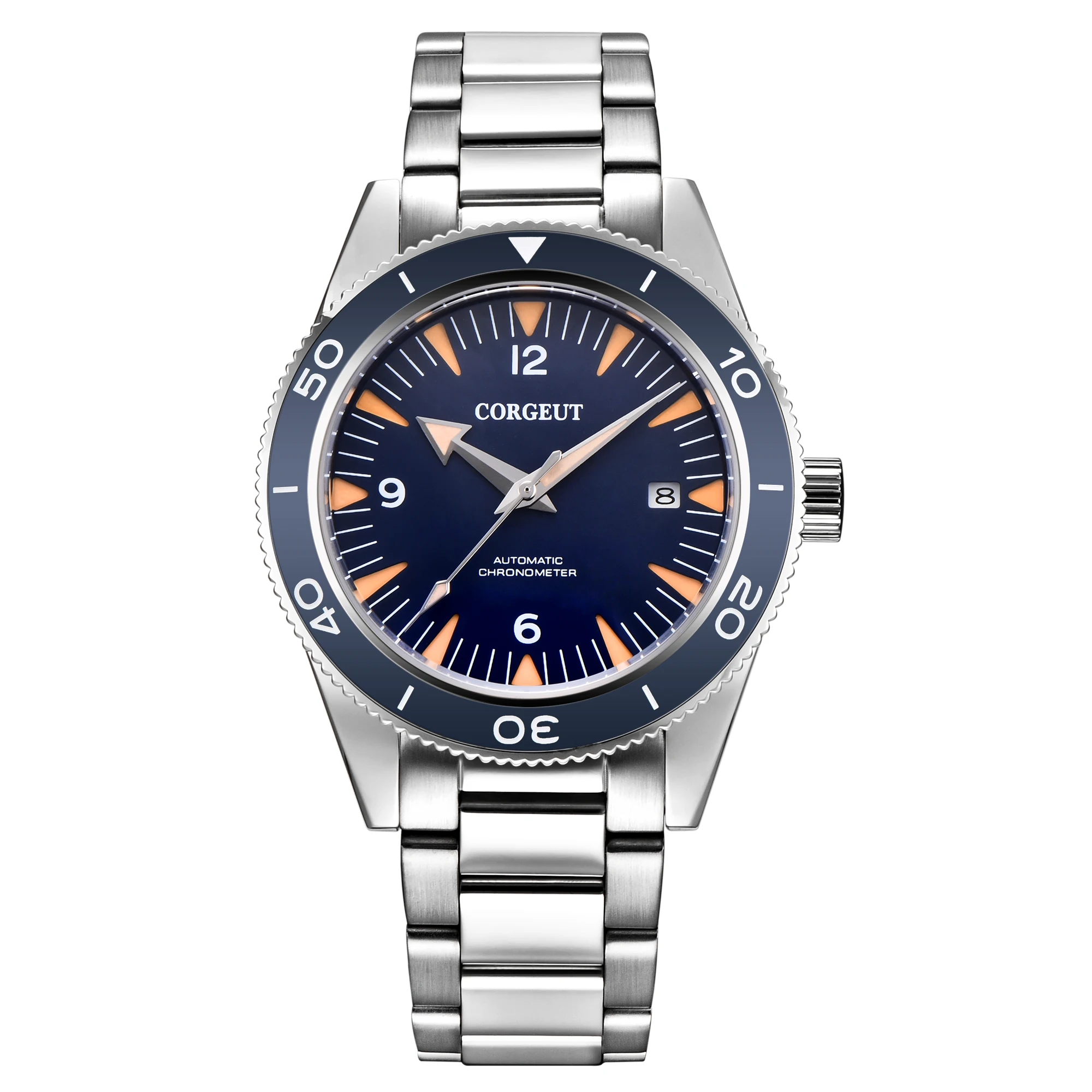 Часы мужские с керамическим циферблатом SEIKO-NH35 Movt 10ATM | Наручные часы