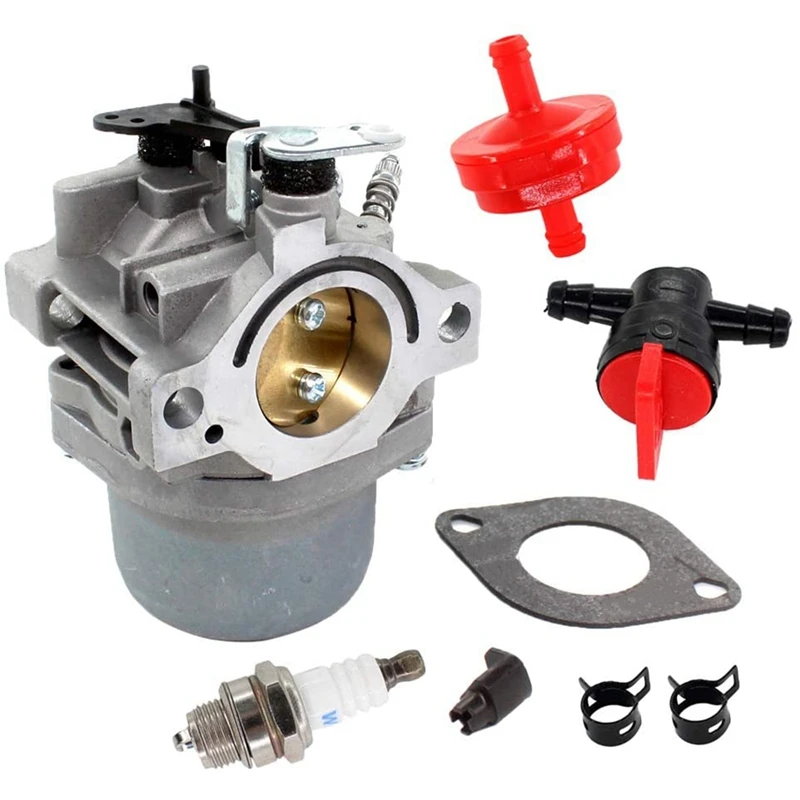Карбюратор 5-4993 с прокладкой свечи зажигания бензиновый кран для двигателя Briggs и