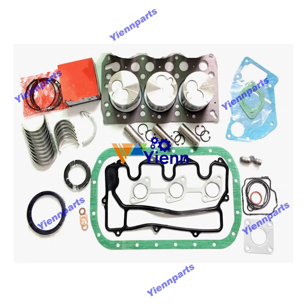 

3LB1 overhaul rebuild kit for Electric welding machine Hokuetsu PDW380SLE PDW380SLE2 diesel engine 3LB1 repair parts