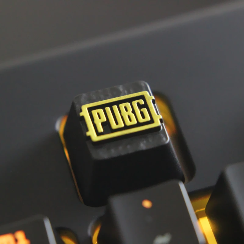 KeyStone Keycap 1 шт. металлические механические колпачки для клавиатуры PUBG из