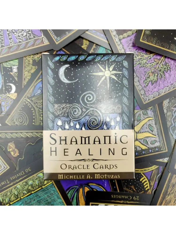 

Shamanic Healing Oracle Cards 44 Cards Deck Tarots English Divination Board Game