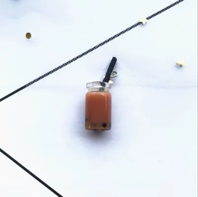orange 28*10 мм 10 шт кавайные модные стеклянные чашки для сока подвески для украшения DIY ожерелье серьги брелок для ювелирных изделий - Окраска металла: orange