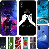 For MOTO One Macro Moto Play XT2015 Plus XT2019 Case Cartoon Pattern Soft TPU Cover Coque Animal Flower Shell