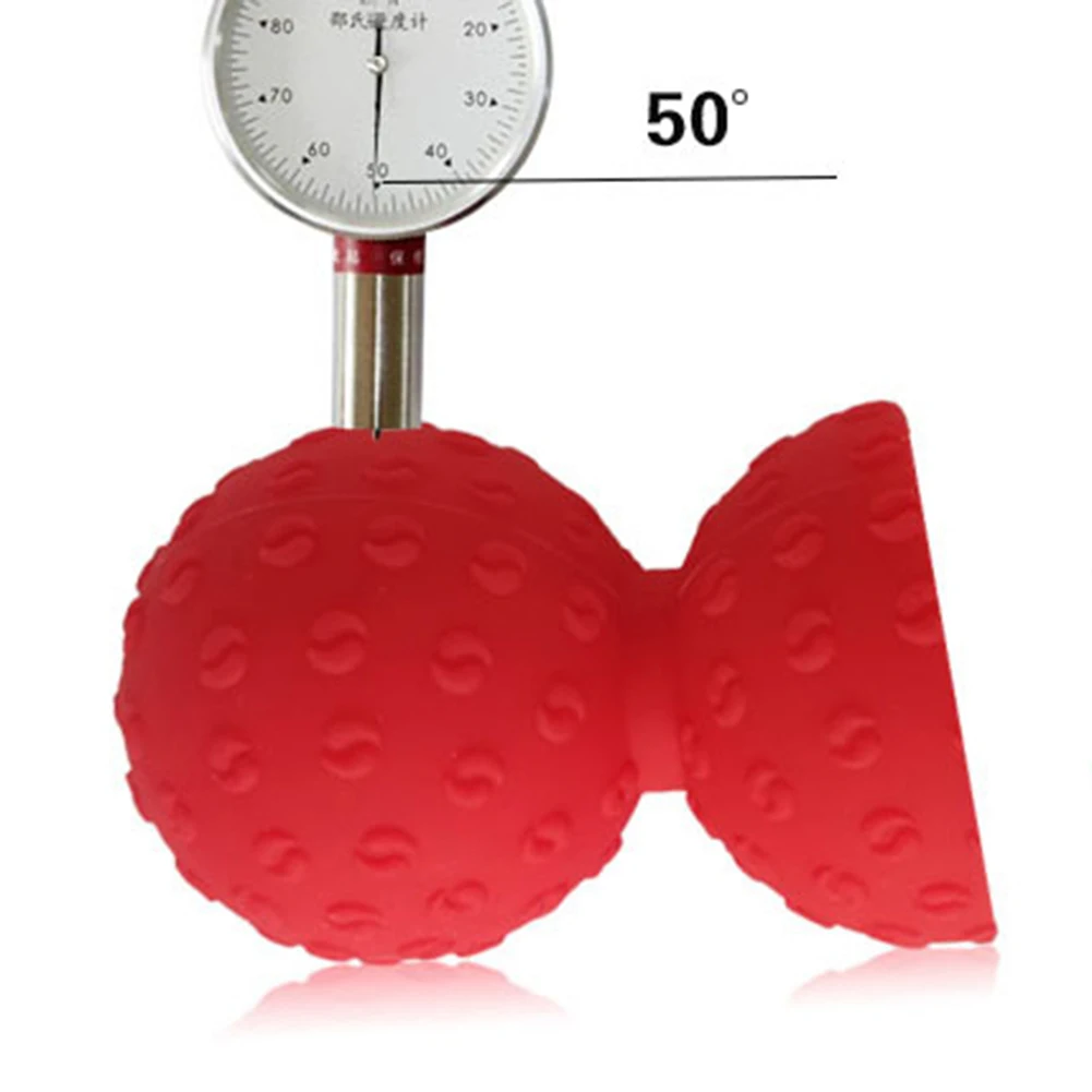 Массажный мяч в форме арахиса для фитнеса йоги спортзала снятия боли мышцах и