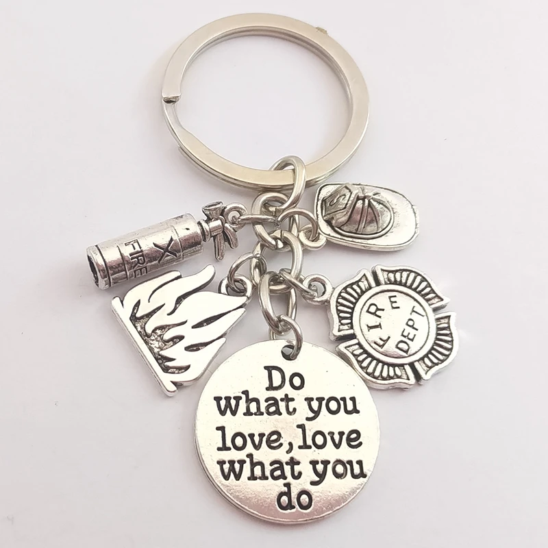 1 шт. брелок пожарный отдел ювелирные изделия подарок жена леди | Украшения и