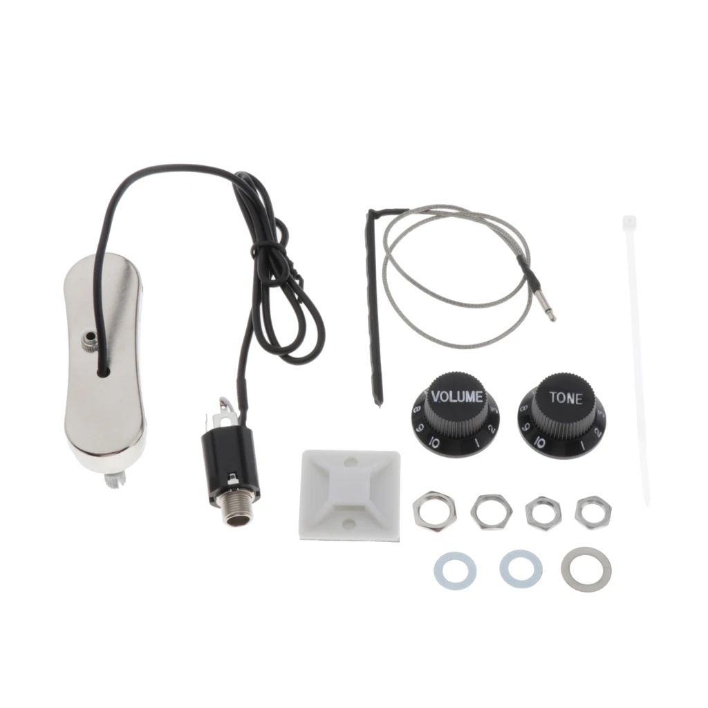 

1pc Folk Guitar Pickup EQ Equalizer Pre-Amp Pickup Complete Kit PS-700