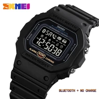 skmei smart electronics mens watches calorie fitness tracker bluetooth compatible men smartwatch reloj inteligente 1743